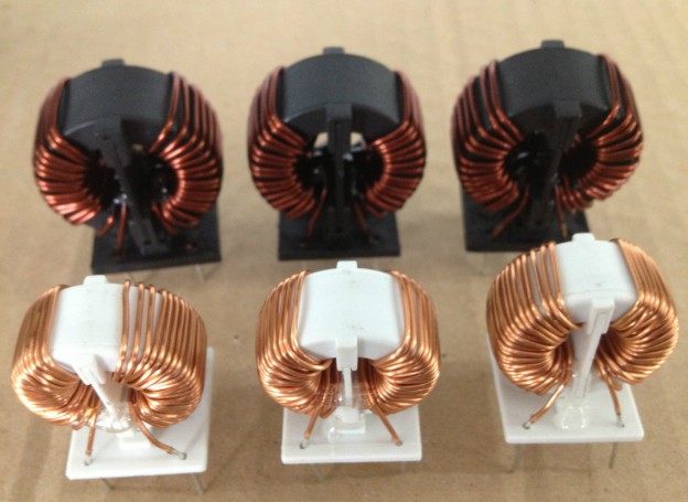 vertical common mode inductors